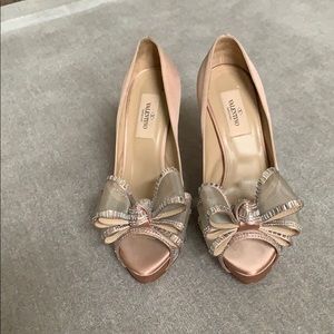 Valentino heels with platforms.